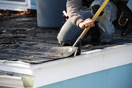 Roofing Professional Repairing Roof in Whitefish, MT